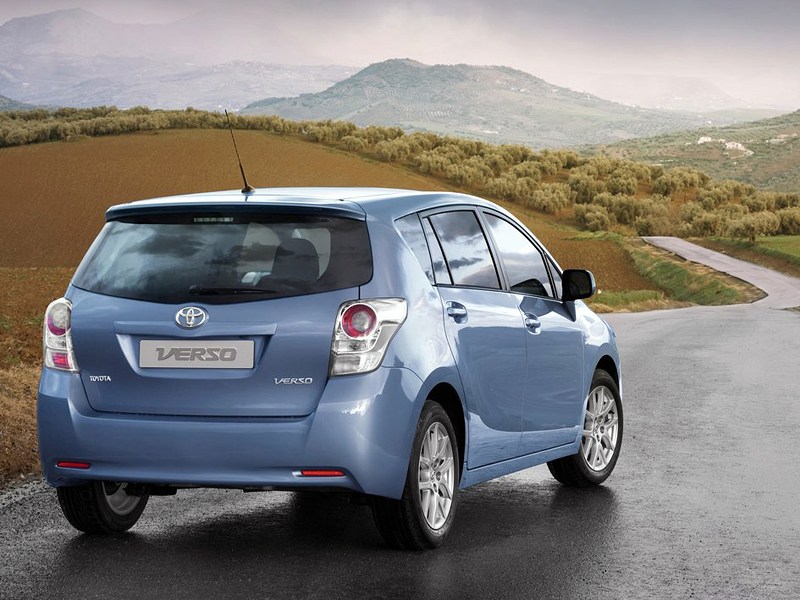 Марки тойоты с фото Фото Toyota Verso (2009 - 2012) - фотографии, фото салона Toyota Verso, I поколе
