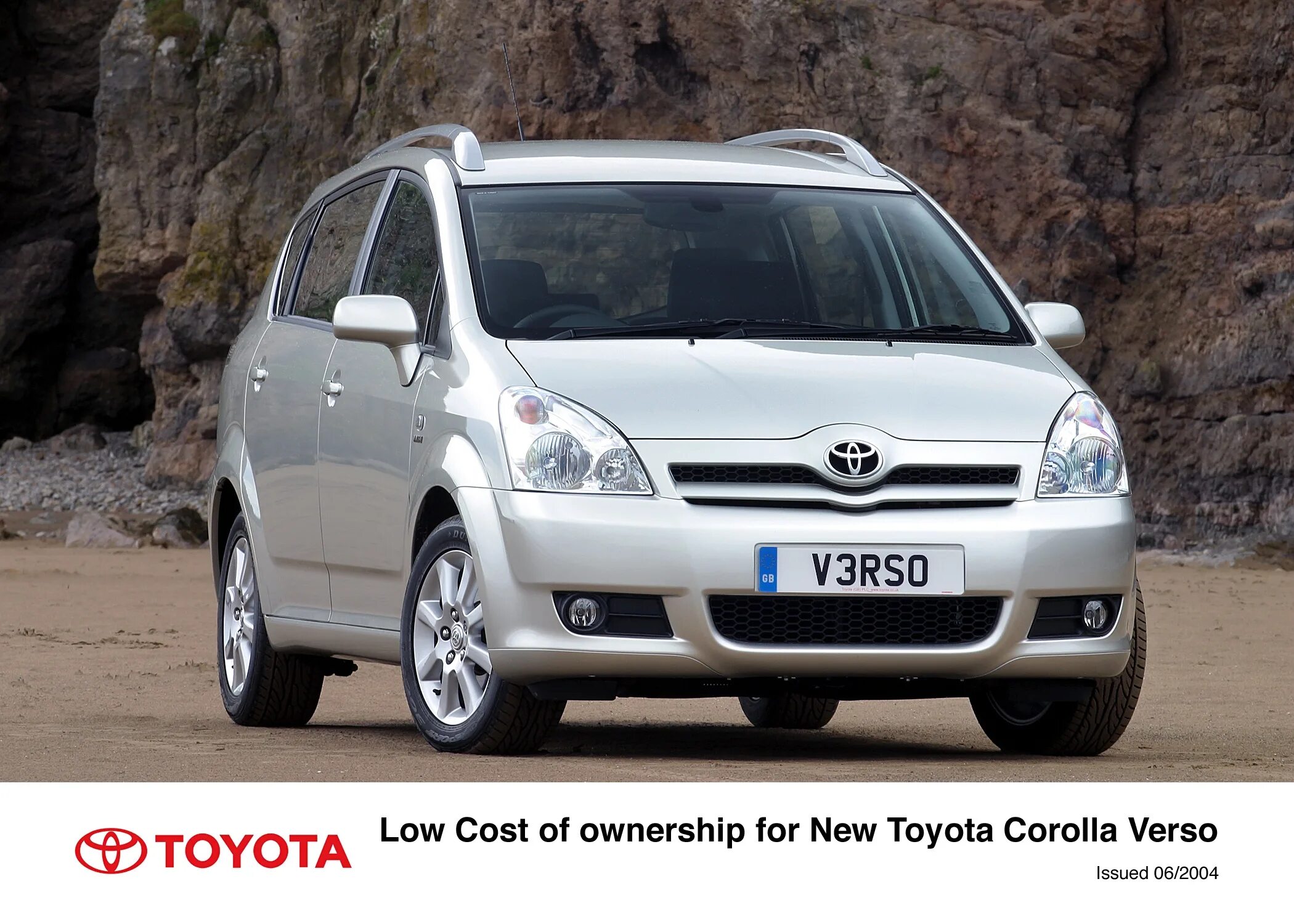 Марки тойоты с фото Low Cost Of Ownership For New Toyota Corolla Verso - Toyota Media Site