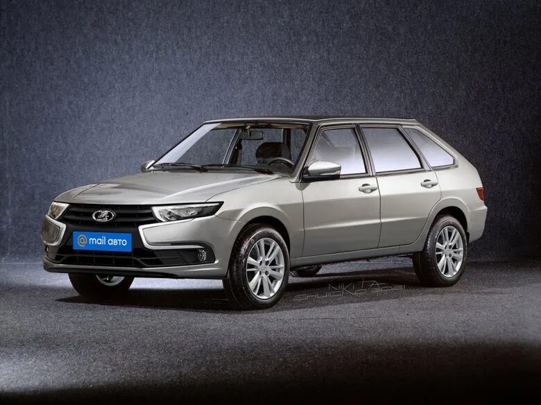 Марки ваза фото А как могла бы выглядеть современная "девятка"? - Lada 21093i, 1,5 л, 2001 года 