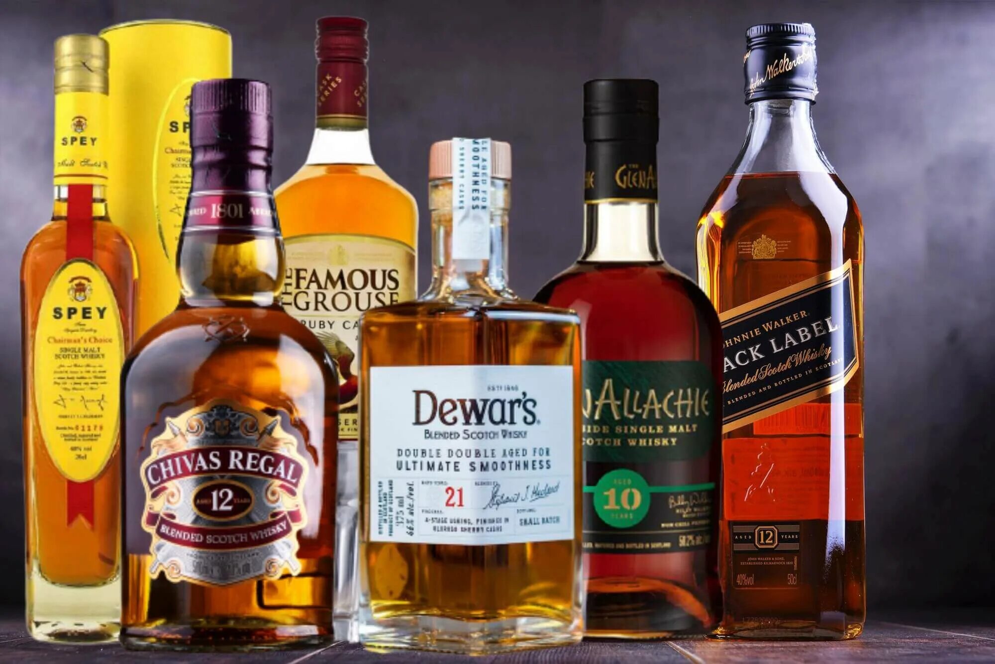 Марки виски список фото Лучшие марки JOHNIE WALKER, виски, 70cl 100cl, поставщик виски по каталогу и цен