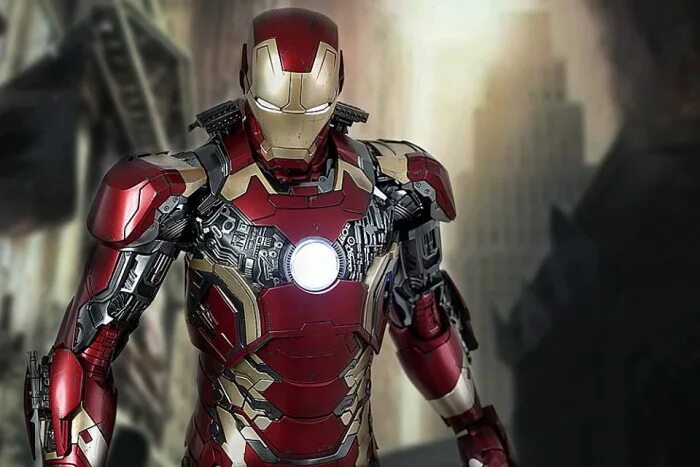 Марки железного человека фото Hot Toys: Iron Man Mark XLIII da Avengers Age of Ultron scala 1/4 - Immagini pro