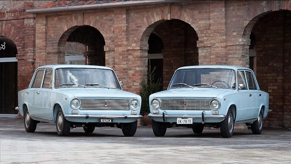 Марки жигулей фото Отражение в зеркале: кто лучше "копейка" или FIAT 124? - "История автомобилестро