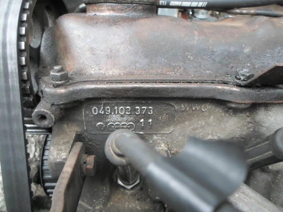 Маркировки двигателей фото Что за двигатель? - Volkswagen Golf Mk1, 1,6 л, 1982 года просто так DRIVE2
