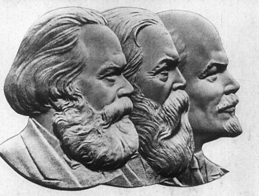 Маркс энгельс ленин фото в профиль Лик - ЯПлакалъ
