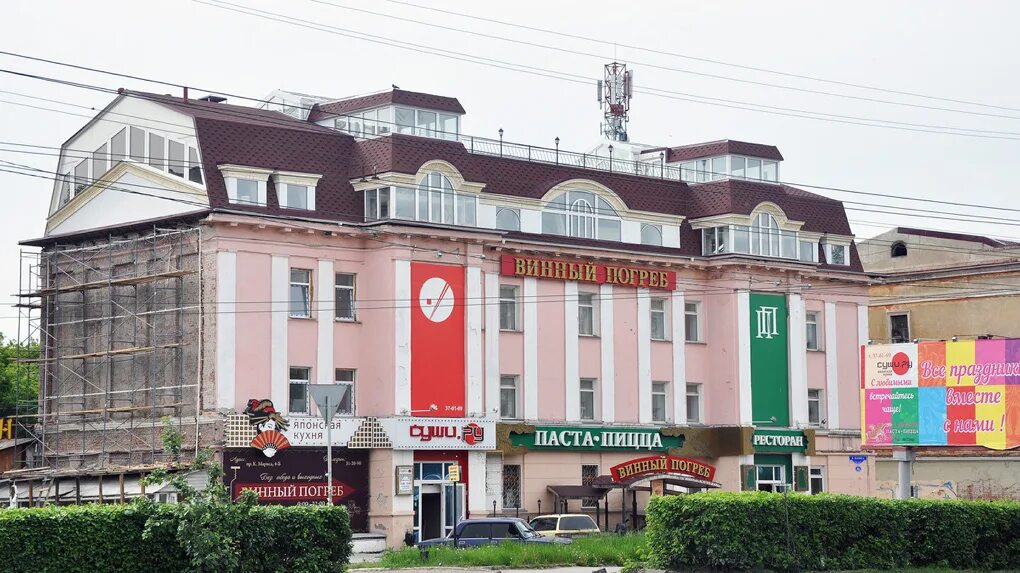 Маркс просп карла маркса 4 фото В центре Омска рядом с ТЮЗом появится гостиница со спа-центром - Недвижимость Ом