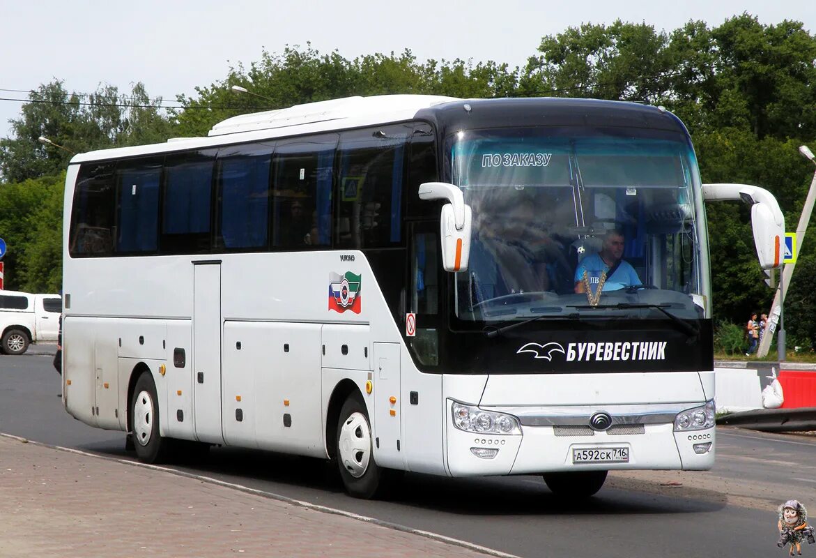 Марлин ооо к1169 фото автобуса Татарстан, Yutong ZK6122H9 № А 592 СК 716 - Фото - Автобусный транспорт