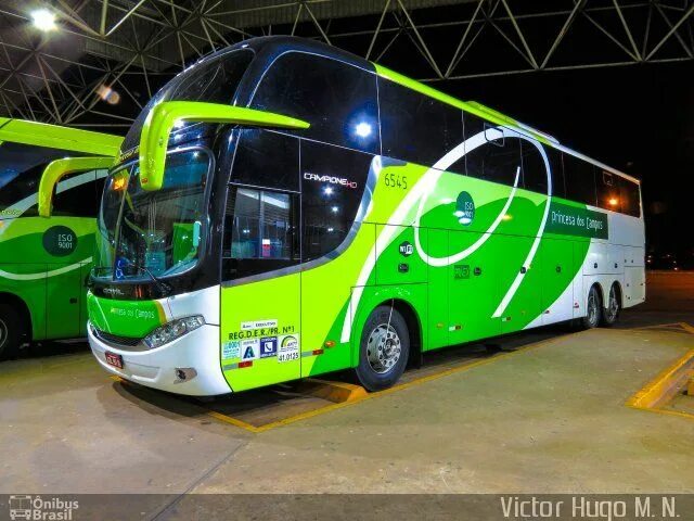 Марлин ооо к1169 фото автобуса Foto do ônibus 6545 da empresa Expresso Princesa dos Campos na cidade de Guarapu
