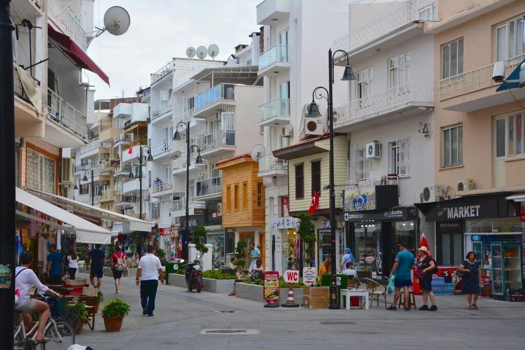 Мармарис фото улиц The Town Centre of Marmaris Turkey