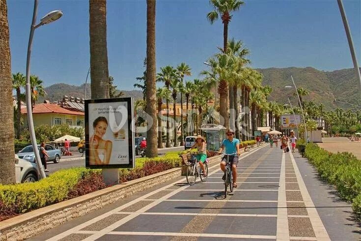 Мармарис фото улиц Main street by the sea in Marmaris http://www.traveltofethiye.co.uk/explore/attr