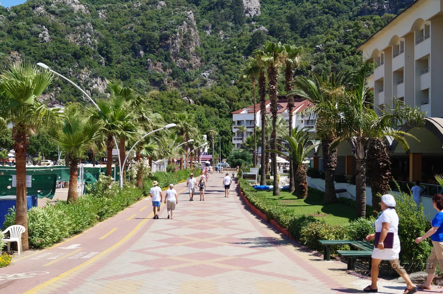 Мармарис турция набережная фото Munamar Beach Hotel 5* (Мармарис, Турция) - отзыв туриста от 04.07.15