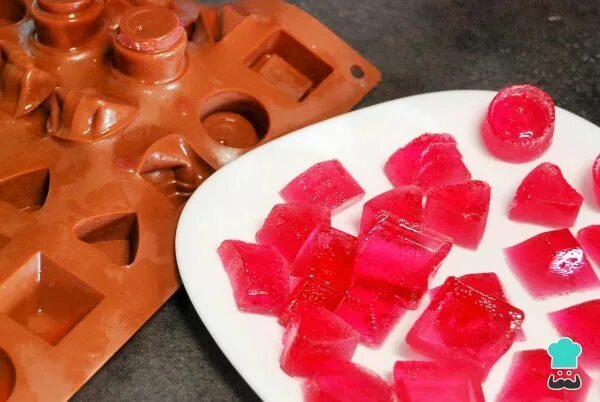 Мармелад своими руками в домашних условиях Gomitas caseras de gelatina - Fácil Receta Gomitas caseras, Gelatinas faciles, R