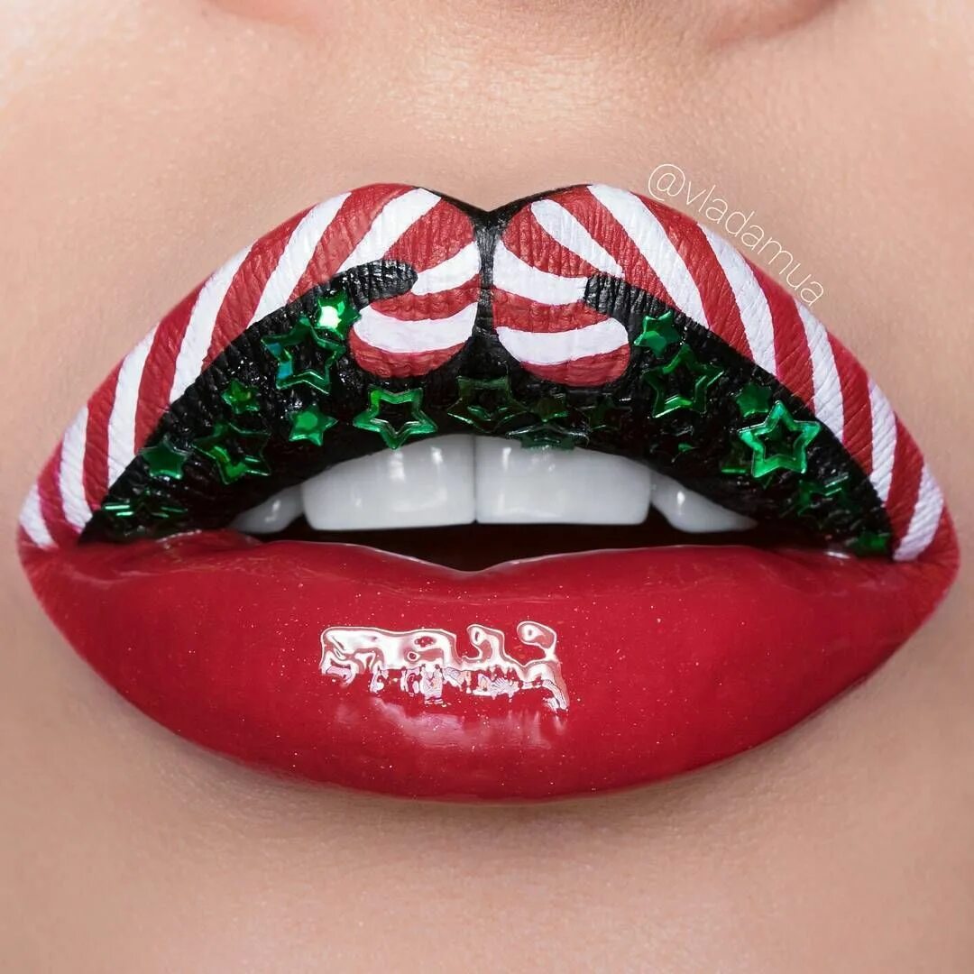 Мармеладные губы макияж See this Instagram photo by @vladamua * 16.7k likes Diseños de labios, Maquillaj