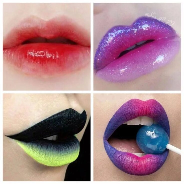 Мармеладные губы макияж 9 formas distintas de usar labial cuando no te sientes cómoda con maquillaje - C