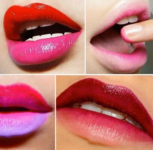 Мармеладные губы макияж The Blonde & The Brunette Ombre lips, Ombre lips tutorial, Lip colors