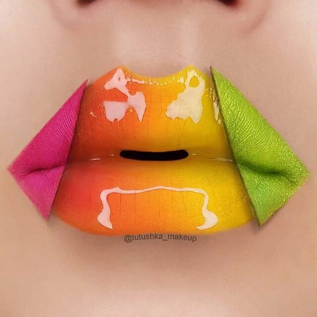Мармеладные губы макияж Tyutyushka Matviienko (@tutushka_makeup) * Instagram photos and videos Lip art m
