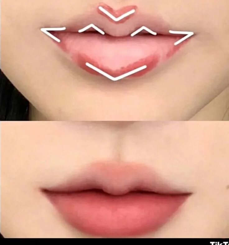 Мармеладные губы макияж корейские douyion lips en 2023 Tutorial de maquillaje de labios, Como maquillar los labios