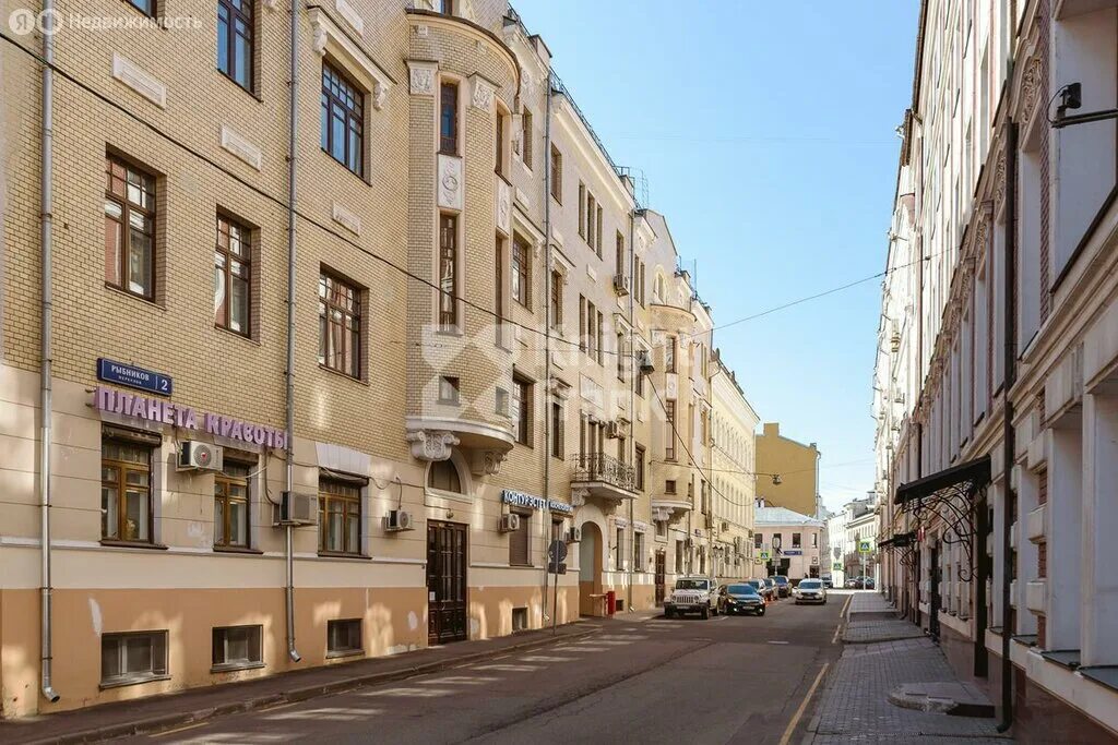 Мармо рыбников пер 1 фото Купить 4-комнатную квартиру 110,7 м² по адресу Москва, Рыбников переулок, 2 - id