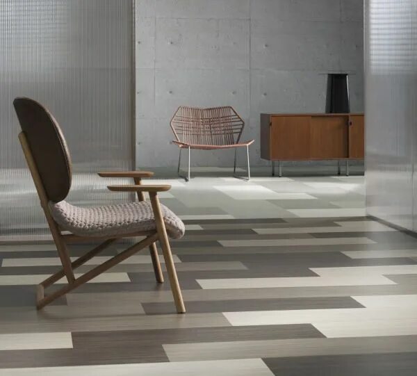 Мармолеум в интерьере квартиры фото Marmoleum Modular by VTwonen Marmoleum, Marmoleum floors, Floor design