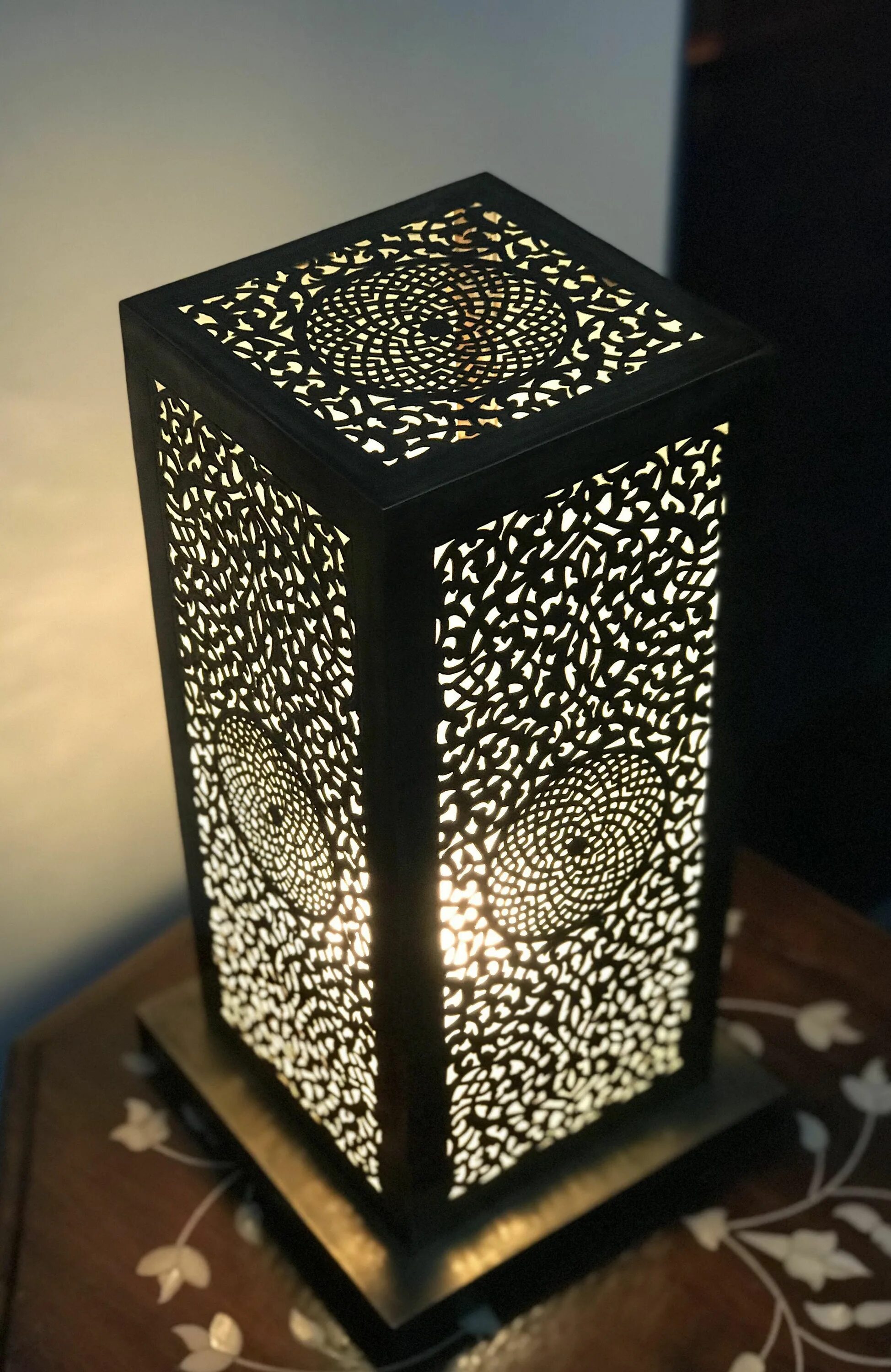 Марокканский светильник своими руками Марокканская настольная лампа Paper lamp, Novelty lamp, Lamp
