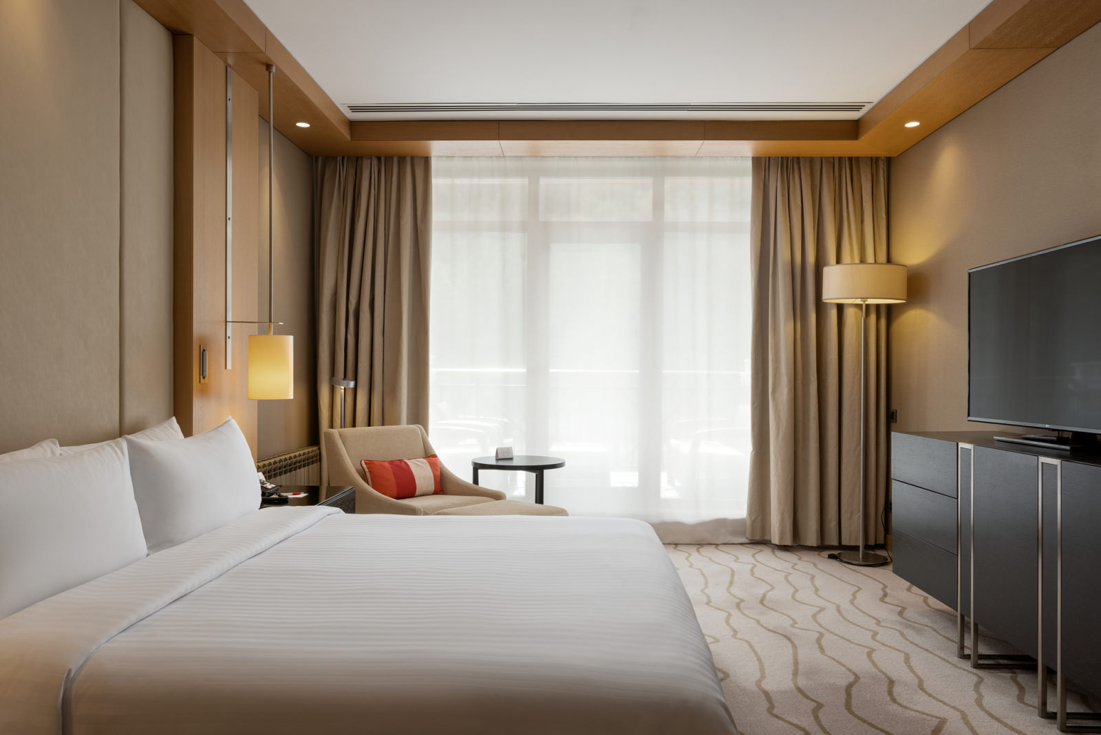 Марриотт сочи фото Делюкс 2-мест TWIN - Отель Марриотт Красная Поляна / Sochi Marriott Krasnaya Pol