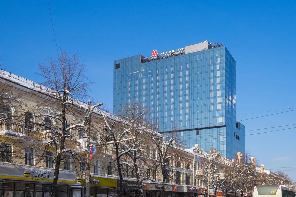 Марриотт воронеж фото Система управления зданием многофункционального комплекса ЦУМ Воронеж