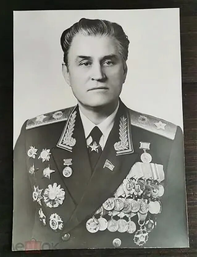 Маршал петров фото Фотрграфия СССР маршал Петров Василий Иванович (торги завершены #303859857)