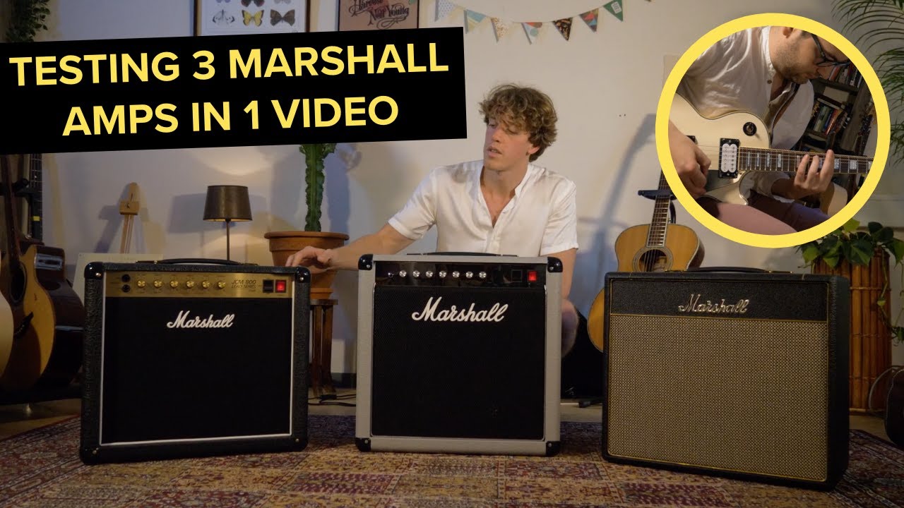 Маршал студия фото Testing the Marshall Studio Classic JCM800, SV20C Studio Vintage and 2525C Studi