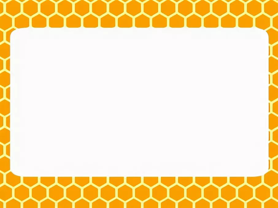 Мед рамка для фото Honey frames nest frame Orange Free Cliparts illustAC