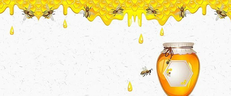 Мед рамка для фото Yellow Honey Honeycomb Bee Background, Wallpaper, Honey, Food Background Image A