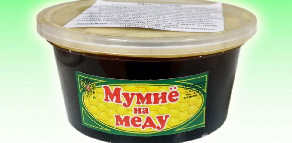 Мед с мумие фото Лечение суставов мёдом