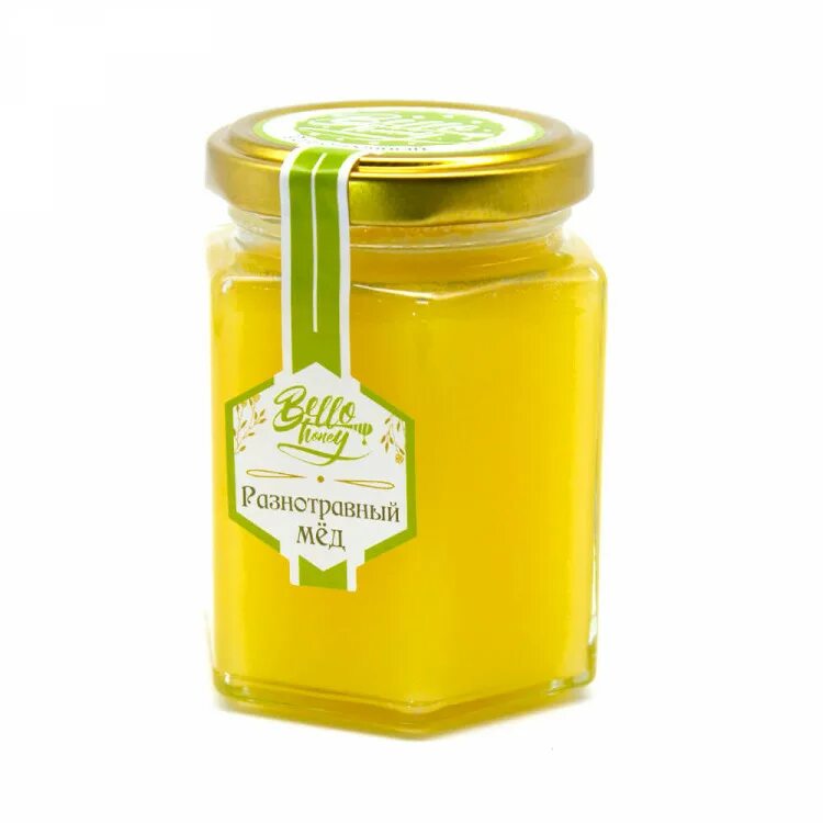 Мед с прополисом фото Мед разнотравный Bello Honey 0,2 л купить в интернет-магазине Диетмаркет всего з