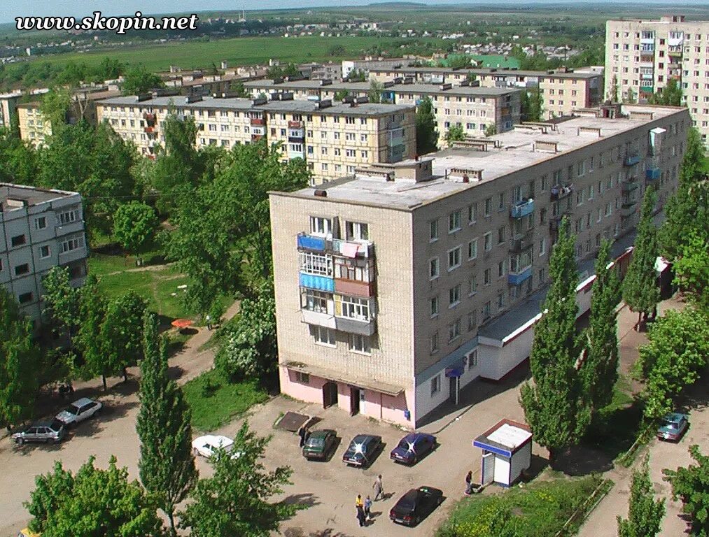 Мед спектр скопин микрорайон азмр 5в фото Автозаводской микрорайон - Вид с крыши Фото города Скопина