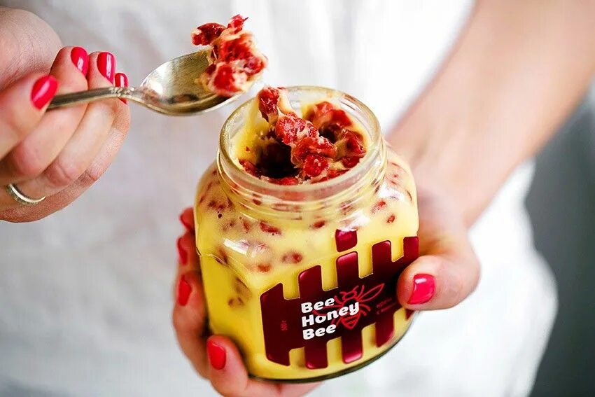 Мед своими руками в домашних условиях TheBestPackaging.ru - Bee Honey Bee - крем-мед от Lemonfish Мед упаковка, Мед, И