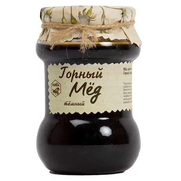 Мед темный фото Мед горный темный 500 г: купить в Москве с доставкой - Apeti.ru