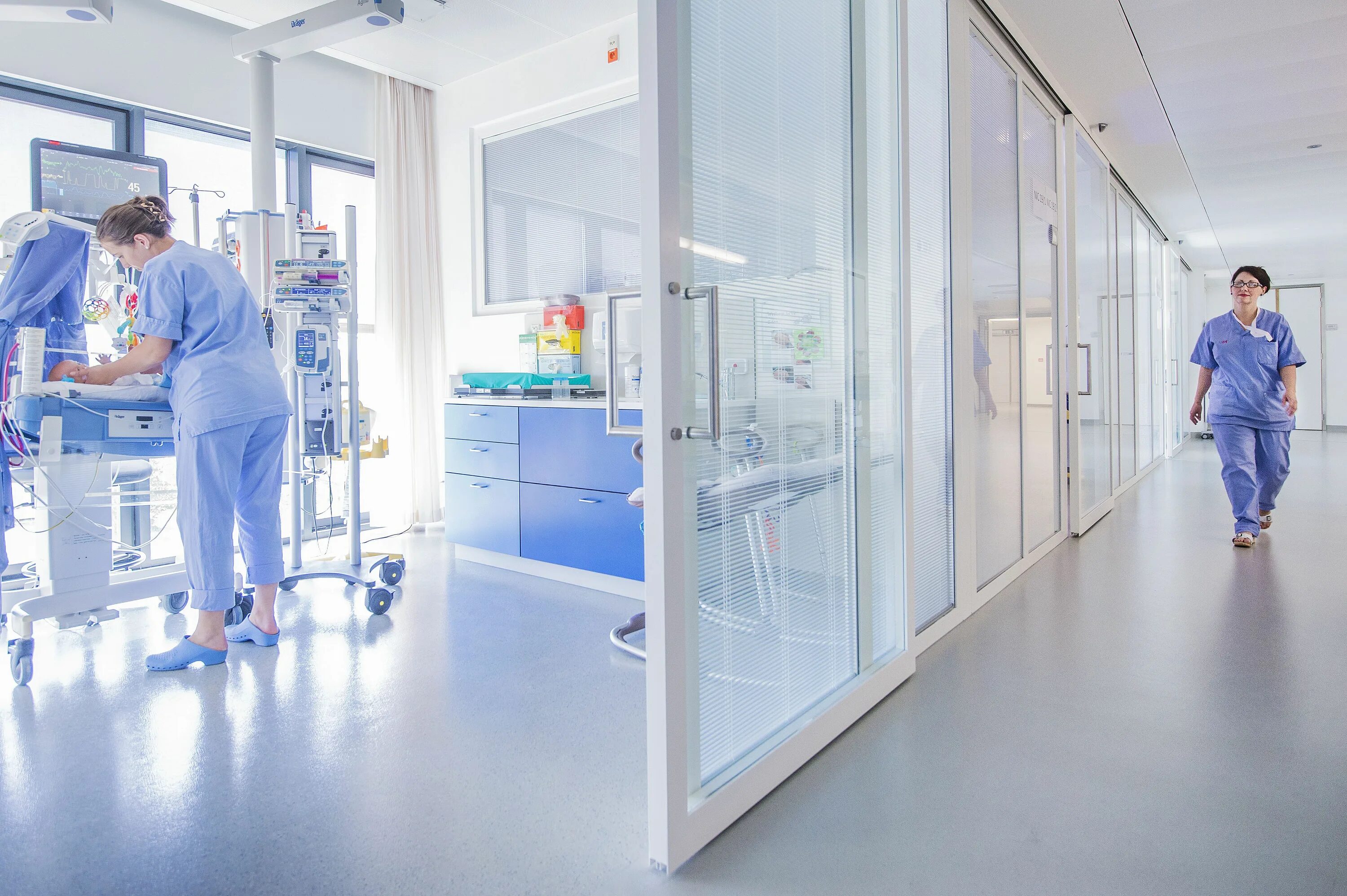 Мед учреждения фото De afdeling neonatologie van het UZA kenmerkt zich door uitmuntende transparanti