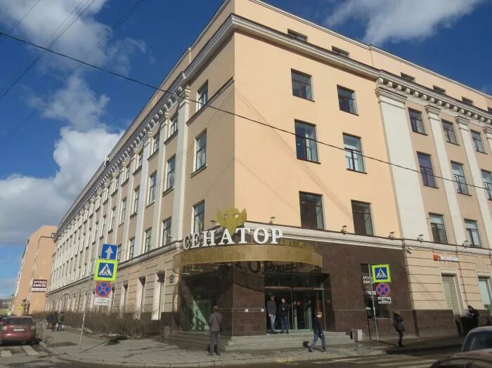 Мед ул чапаева 15 корп 2в фото Бизнес-центр "Сенатор" - Санкт-Петербург
