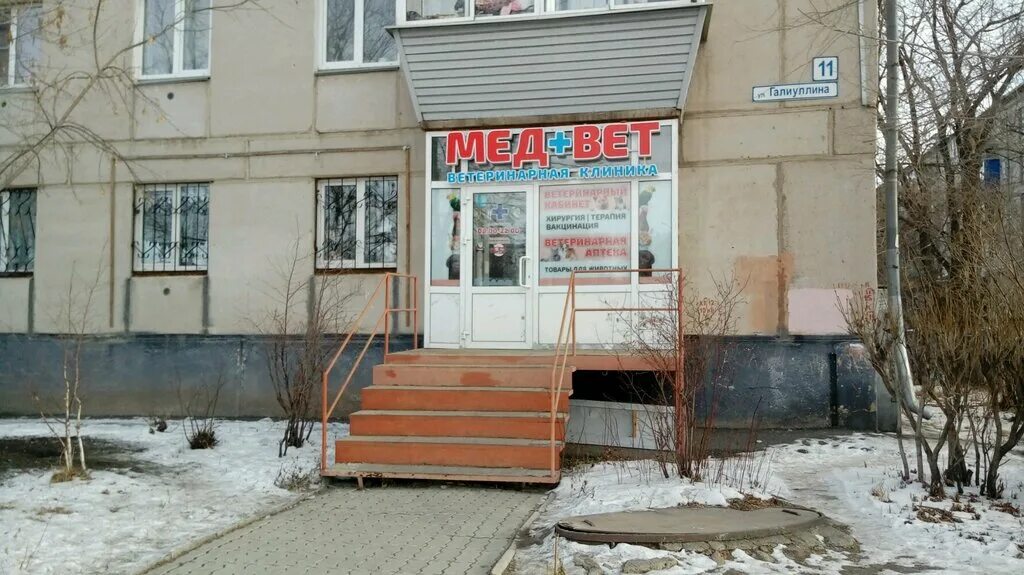 Мед вет ул галиуллина 11 фото Панорама: Мед+вет, ветеринарная клиника, ул. Галиуллина, 11, Магнитогорск - Янде