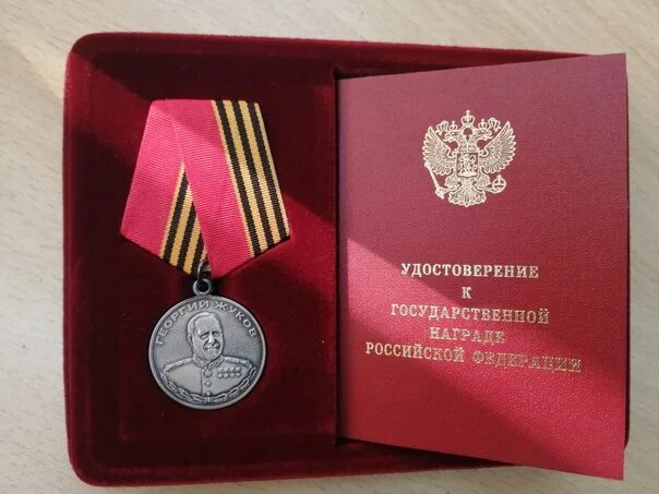 Медаль ордена жукова фото Жителя Можгинского района Илью Абрамова наградили государственной наградой Росси