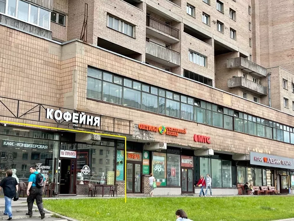 Медэксперт просп просвещения 87 корп 2 фото Торговая площадь в Санкт-Петербург просп. Просвещения, 87к1 (160.0 м), Аренда то