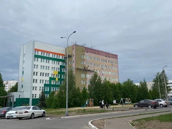 Медикам пролетарская ул 36 елабуга фото В Елабуге стартовал капитальный ремонт фасада поликлиники по улице Пролетарская.