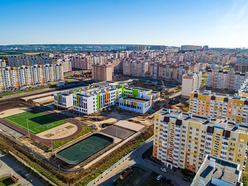 Медиконд 3 микрорайон новый фото Школа в 11-ом мкр-оне "Солнечный-2" г. Саратов