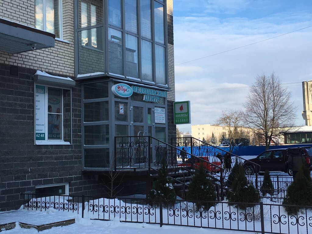 Медис набережная ул 17 фото Meditsinsky tsentr Kirovsky, medical center, clinic, Kirovsk, Naberezhnaya Stree