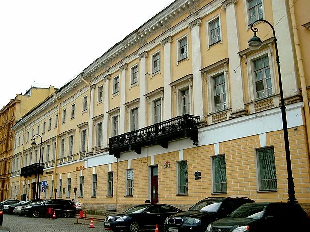 Медицинская библиотека итальянская ул 25 фото Файл:242. St. Petersburg. Italian Street, 5.jpg - Википедия