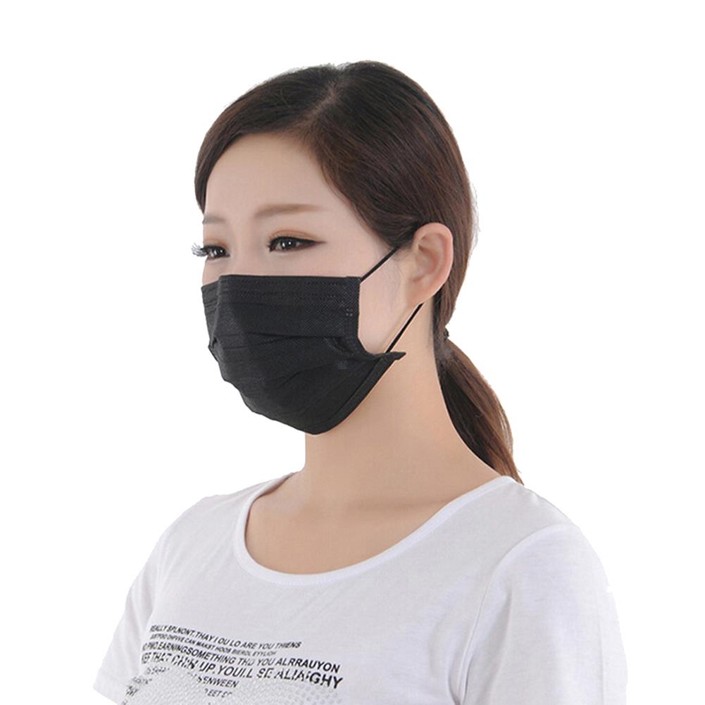 Медицинская черная маска наложить на фото онлайн 10Pcs Safe Face Face Mouth Masks Earloops купить недорого - выгодные цены, беспл