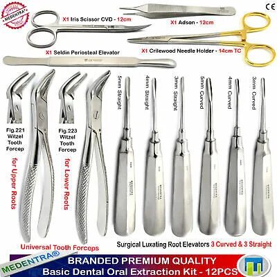 Медицинские инструменты в стоматологии названия и фото Dental Veterinary Tooth Extractions Universal Forceps Scissors Holders CE eBay