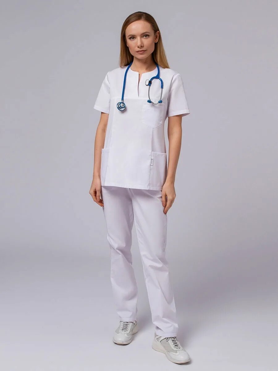 Медицинские костюмы фото женские Медицинский костюм женский ELA.MD 23427249 купить в интернет-магазине Wildberrie