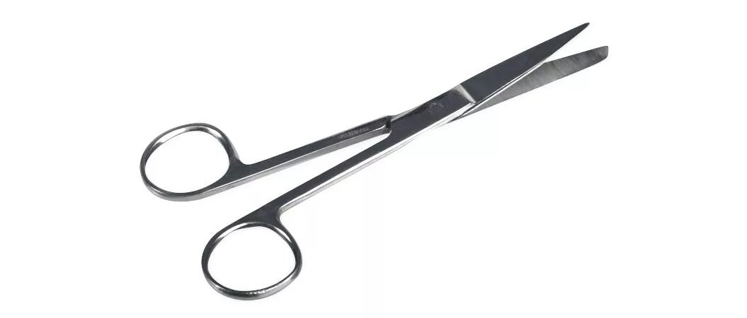 Медицинские ножницы фото Surgical O.r. Scissor 5.5" Straight Sharp-blunt Stainless Steel Floor Grade " Me