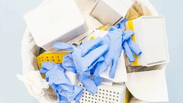 Медицинские отходы фото COVID-19 healthcare waste expose urgent need to improve waste management systems