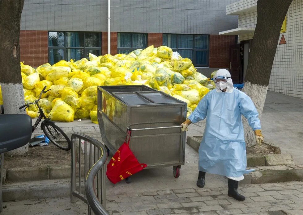 Медицинские отходы фото China coronavirus infections up in Wuhan - The Korea Times