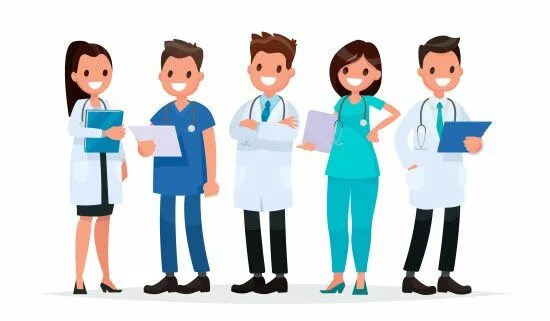 Медицинские работники картинки для презентаций How Do Provider Networks Benefit You? 1Dental Blog Vector illustration, Easy car